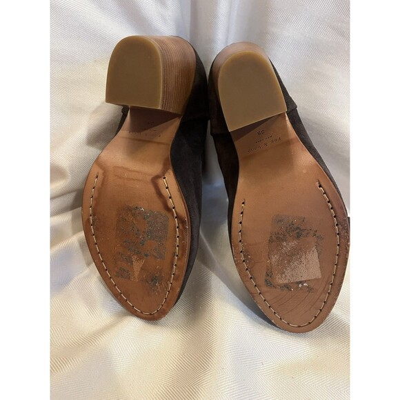 Rag & Bone Suede Ankle Boots, Charcoal Gray Size‎ 8 New - Picture 5 of 10